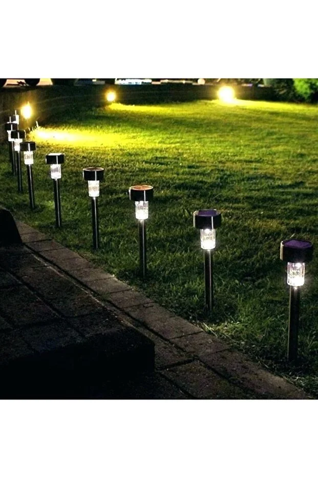 5 Adet Güneş Enerjili Bahçe Aydınlatması